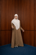 Quiet shape abaya