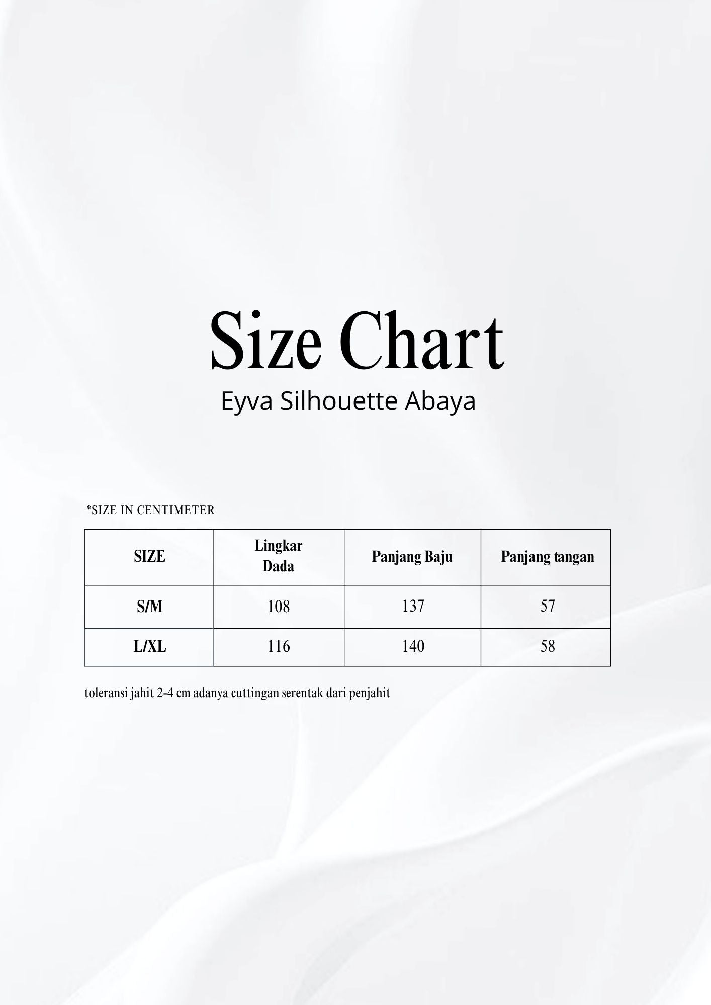Eyva Silhouette Abaya