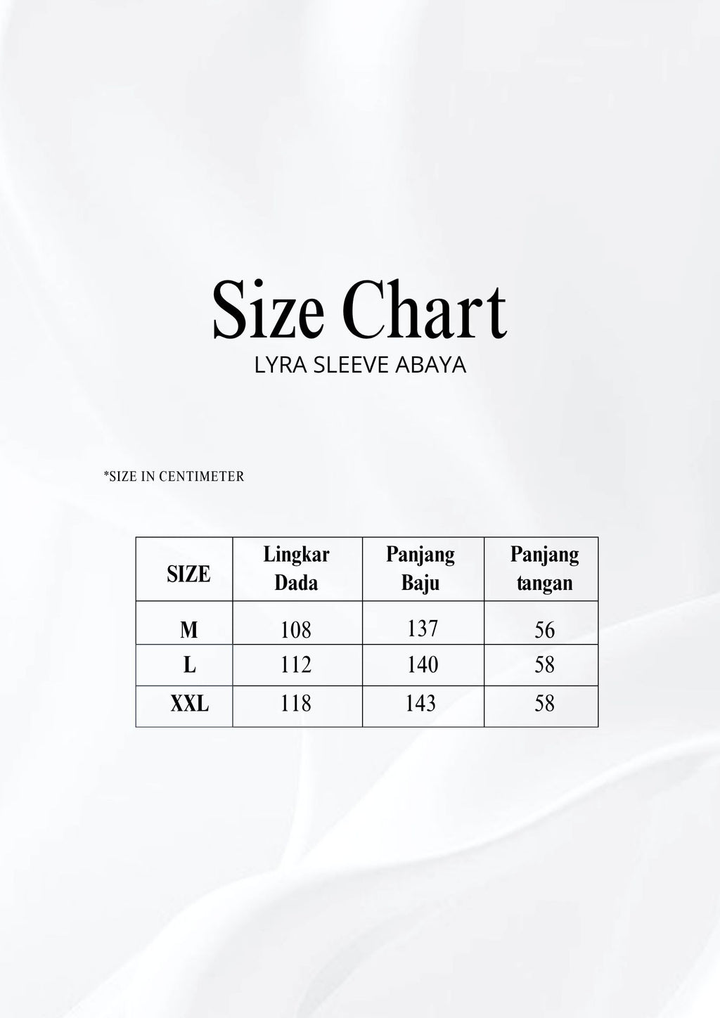 Lyra Sleeve Abaya