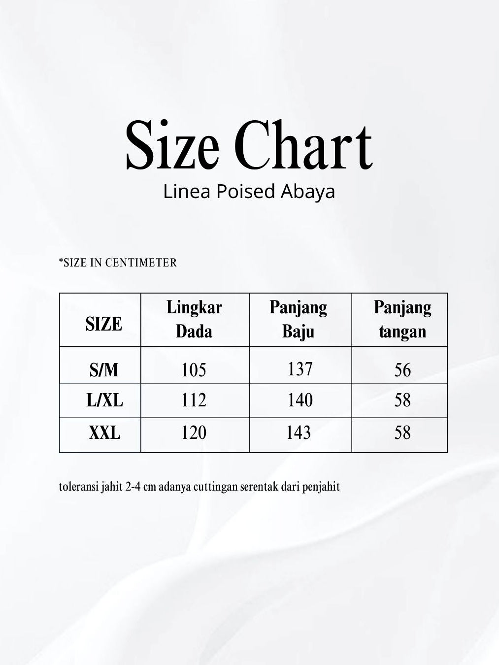Linea Poised Abaya
