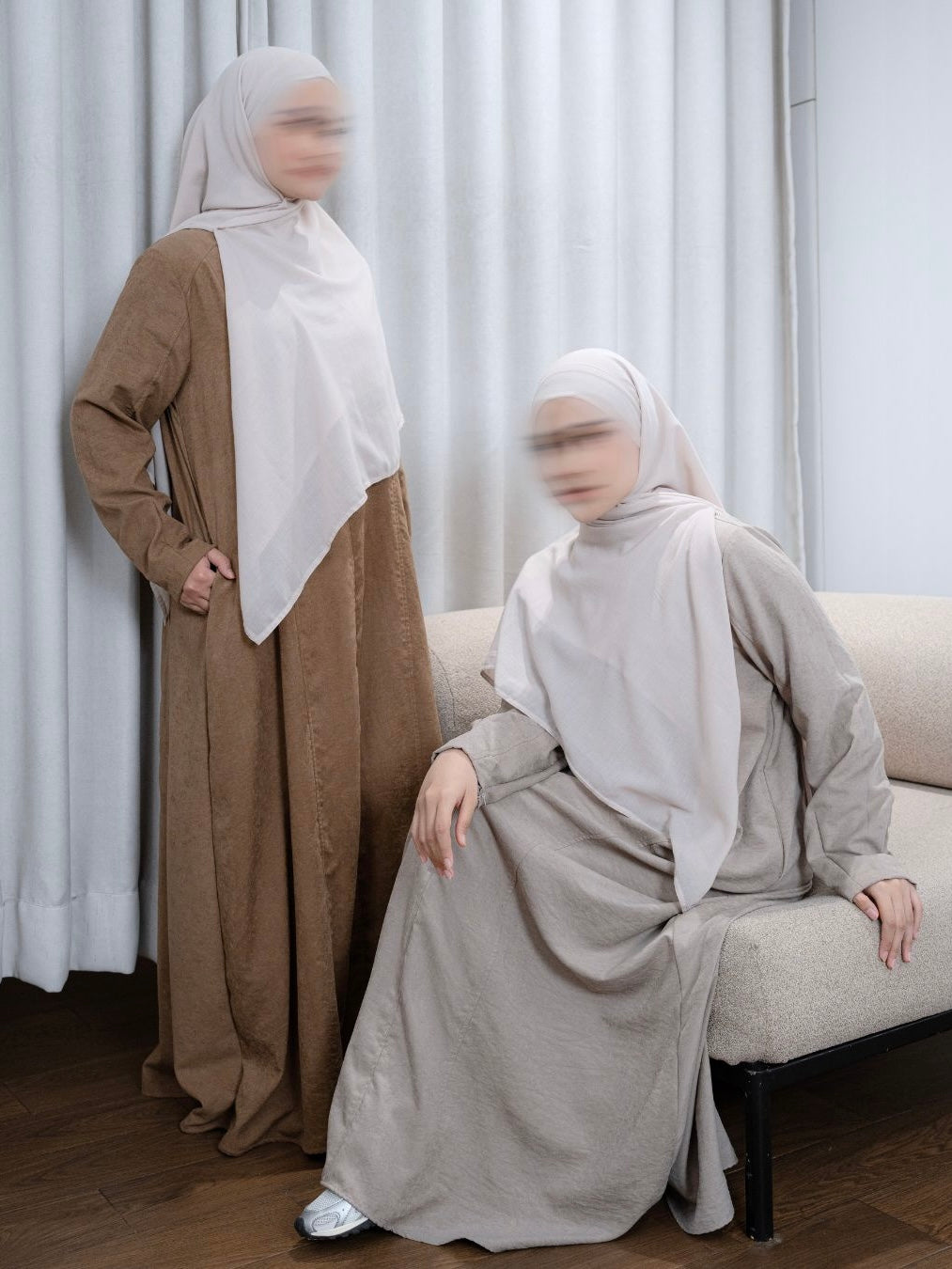Quiet shape abaya