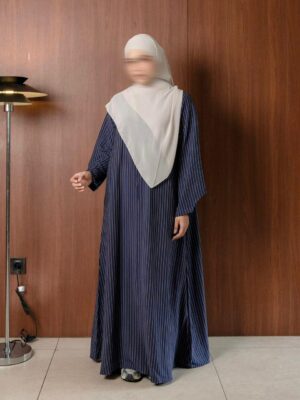 asha modest lyra sleeve abaya